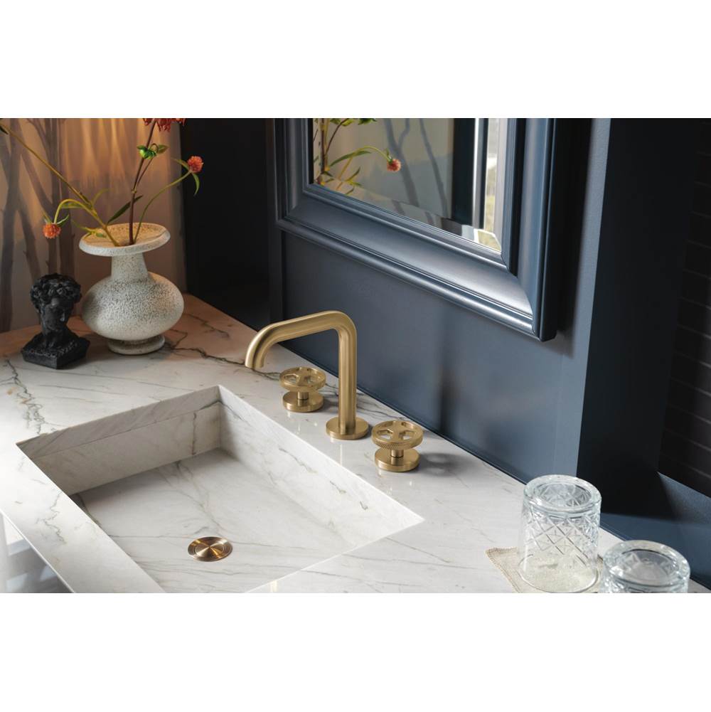 Litze Widespread Lavatory Faucet with High Spout - Less Handles 1.5 GPM