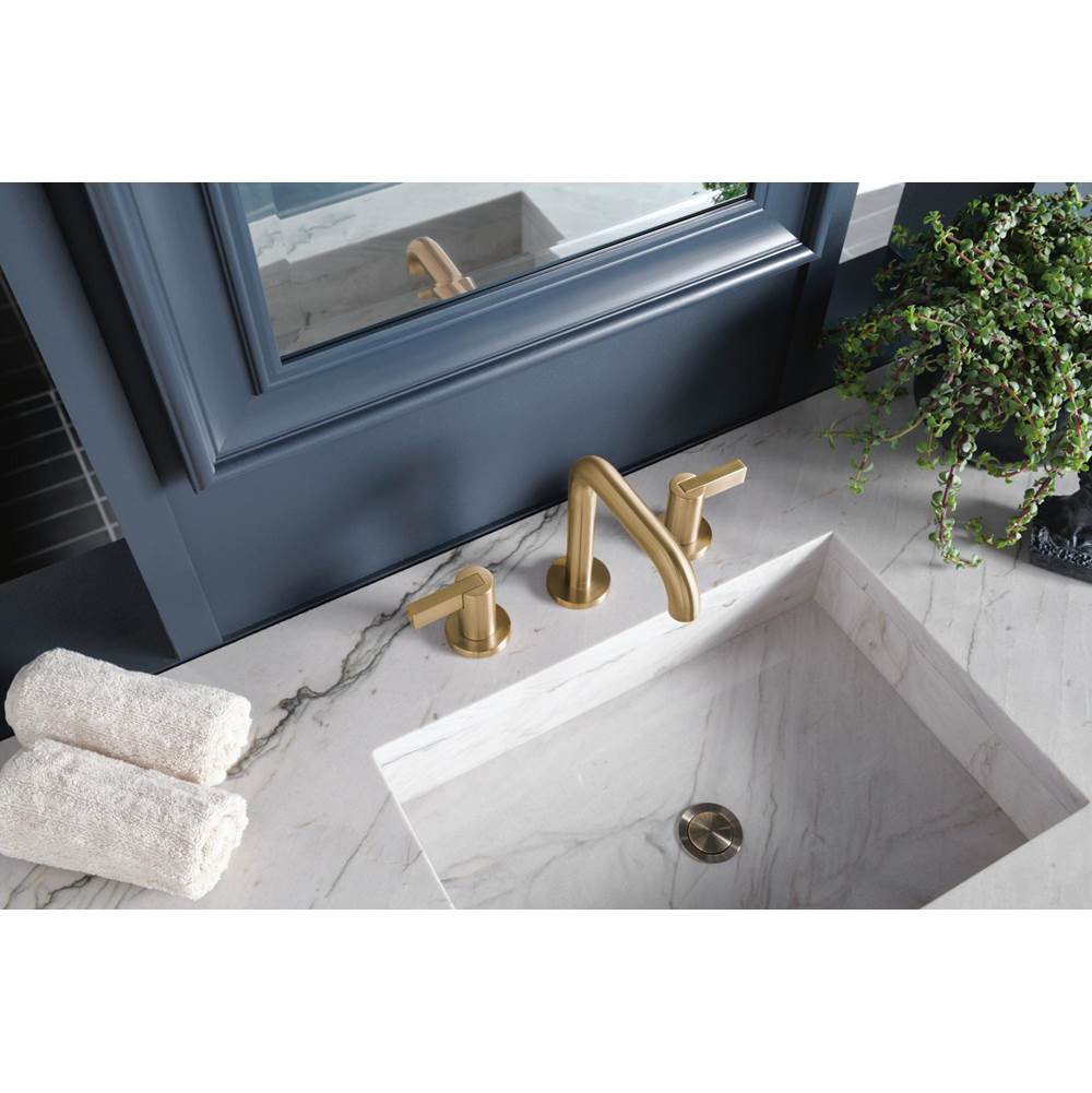 Litze Widespread Lavatory Faucet with High Spout - Less Handles 1.5 GPM