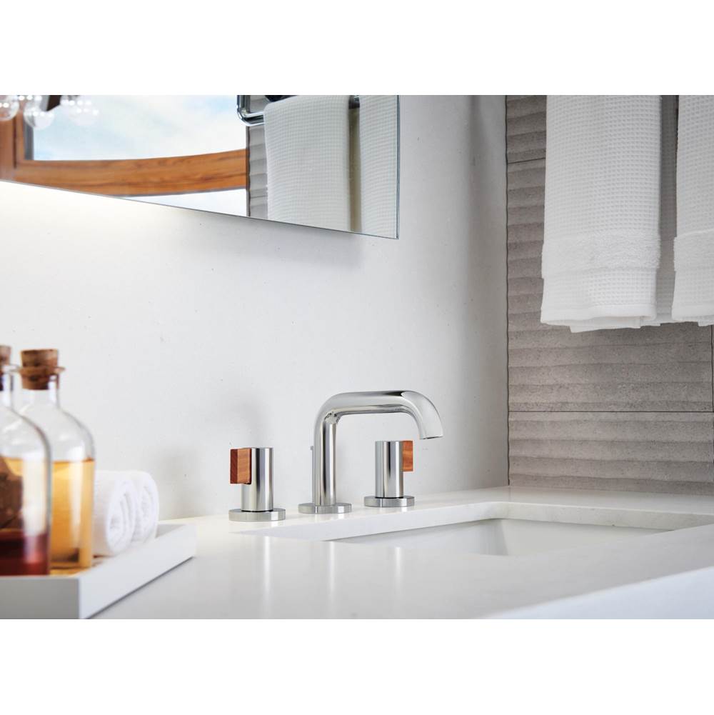Litze Widespread Lavatory Faucet with Low Spout - Less Handles 1.5 GPM