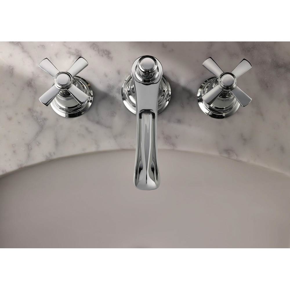 Rook Widespread Lavatory Faucet with Channel Spout - Less Handles 1.5 GPM