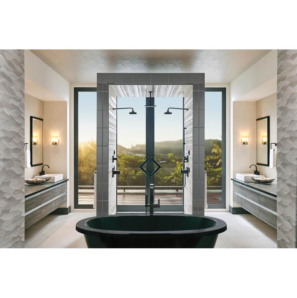 Siderna Widespread Lavatory Faucet - Less Handles 1.5 GPM
