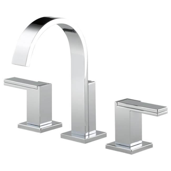 Brizo - Siderna Widespread Lavatory Faucet - Less Handles 1.5 GPM - Chrome