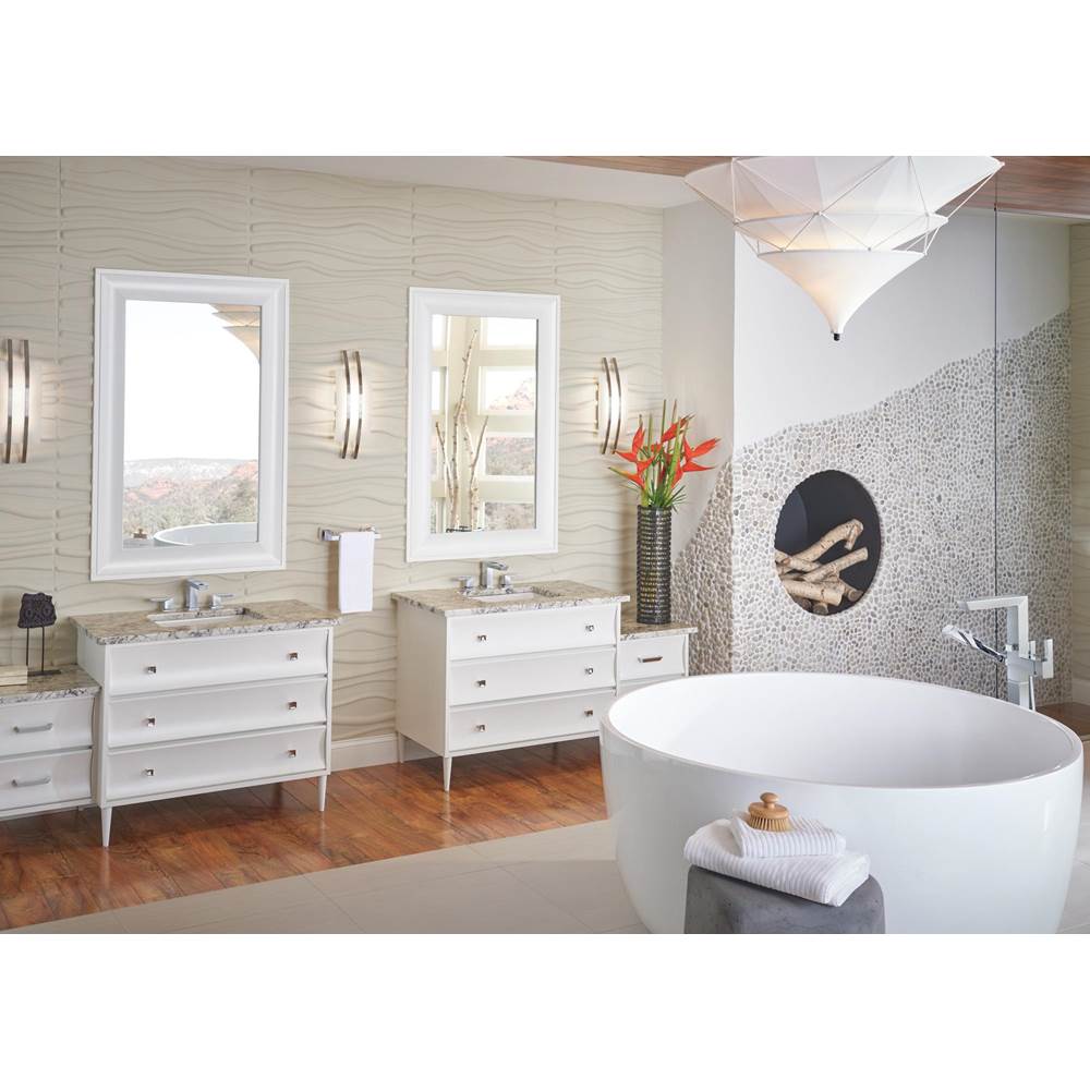Vettis Widespread Lavatory Faucet With Open-Flow Spout 1.2 GPM