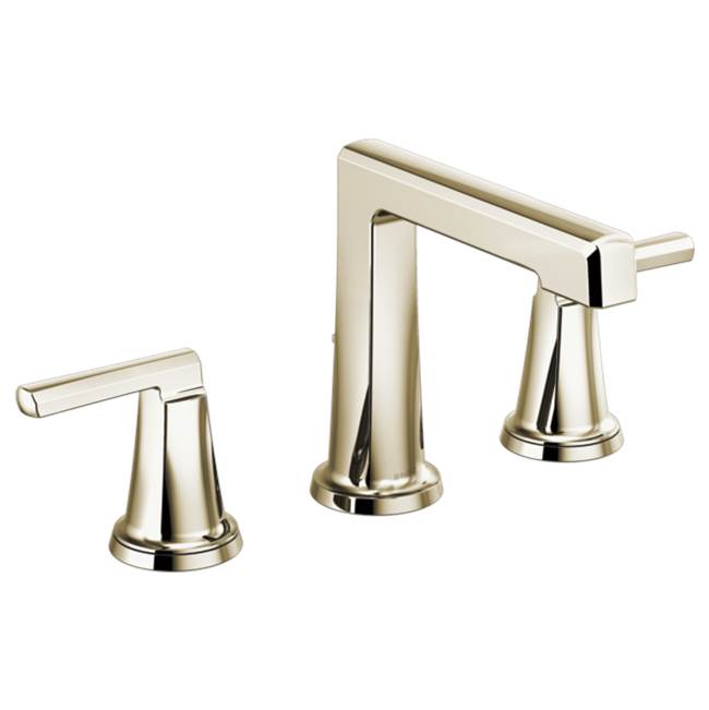 Brizo - LevoirE Widespread Lavatory Faucet with High Spout - Less Handles 1.5 GPM - Polished Nickel