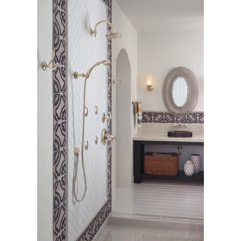 Charlotte Two-Handle Wall Mount Lavatory Faucet - Less Handles 1.5 GPM