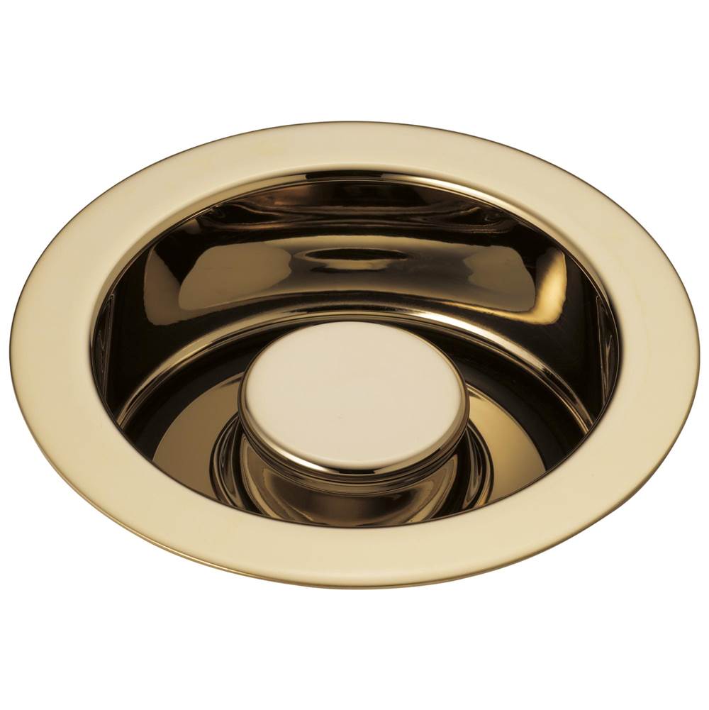 Brizo - Rook Kitchen Disposal and Flange Stopper - Polished Gold