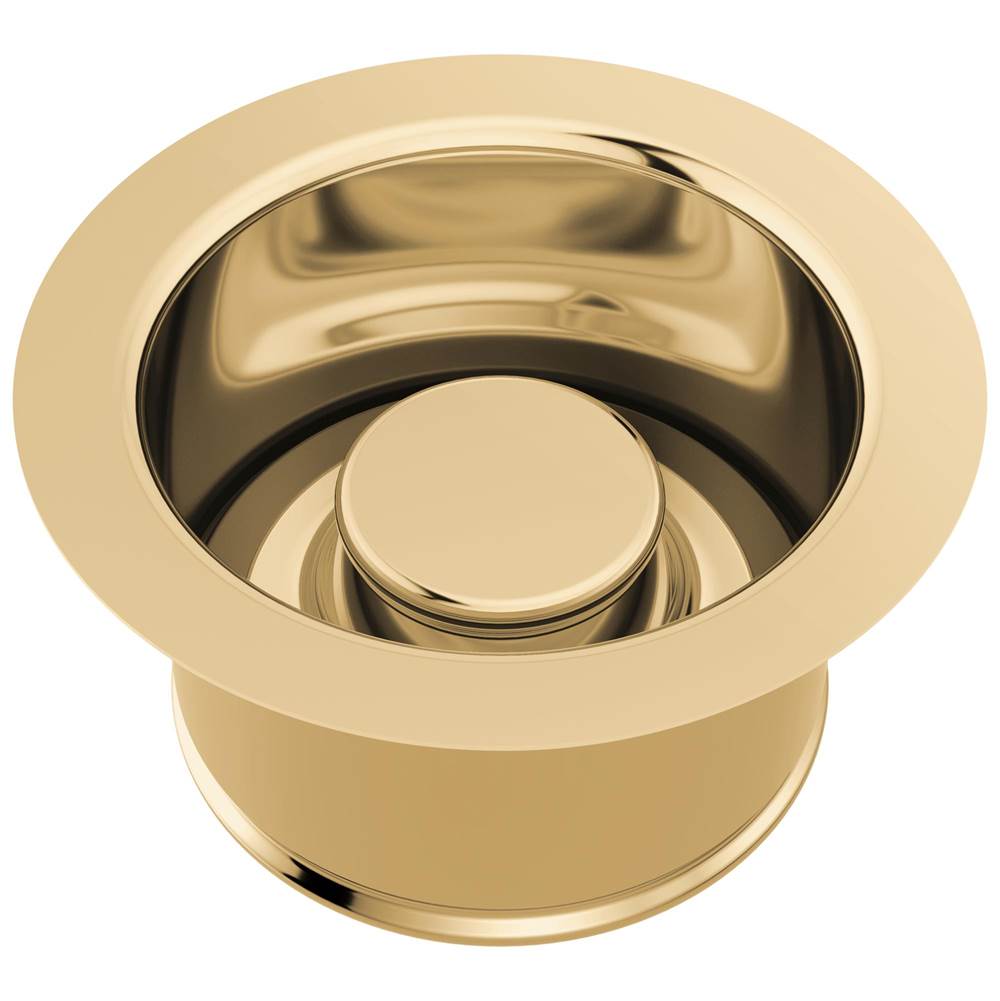 Brizo - Other Kitchen Sink Disposal Flange with Stopper - Polished Gold