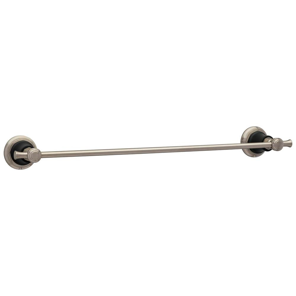Brizo - Rook 18'' Towel Bar - Luxe Nickel With Matte Black