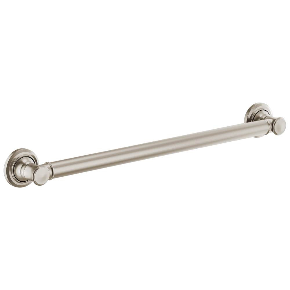 Brizo - Other 24'' Classic Grab Bar - Luxe Nickel