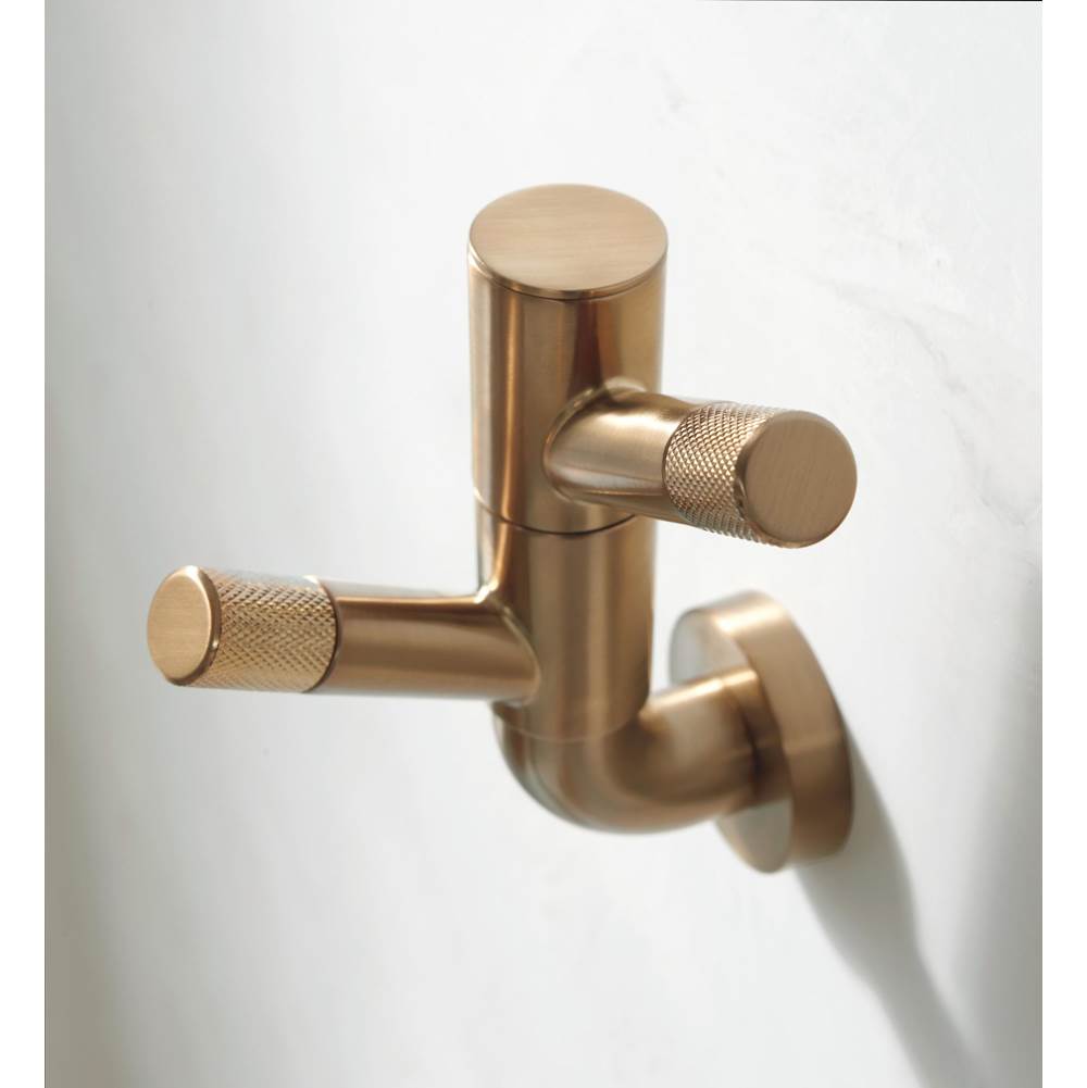 Litze Rotating Double Robe Hook With Knurling