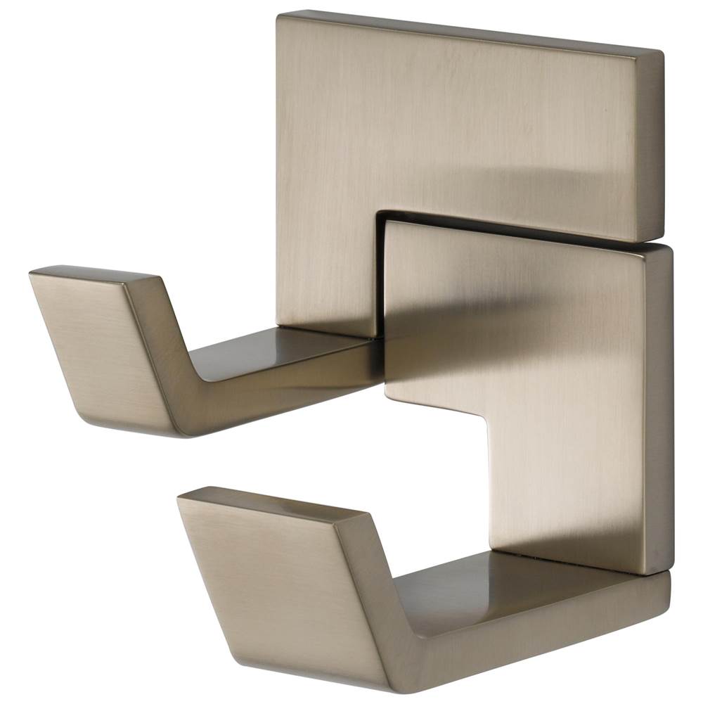 Brizo - Siderna Double Robe Hook - Brushed Nickel