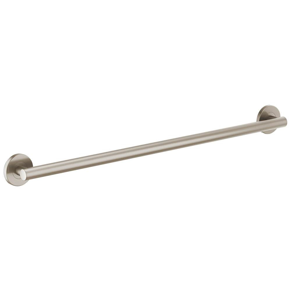 Brizo - Other 36'' Linear Round Grab Bar - Luxe Nickel