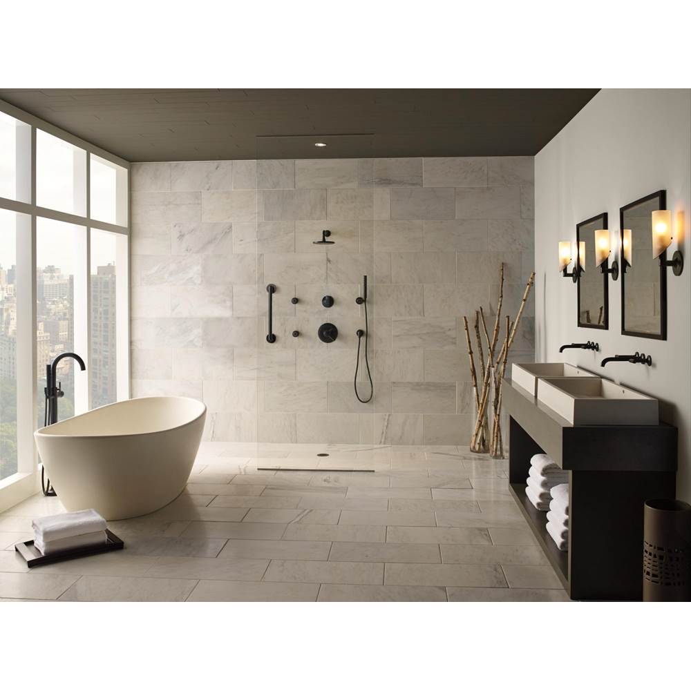 Other 24'' Linear Round Grab Bar