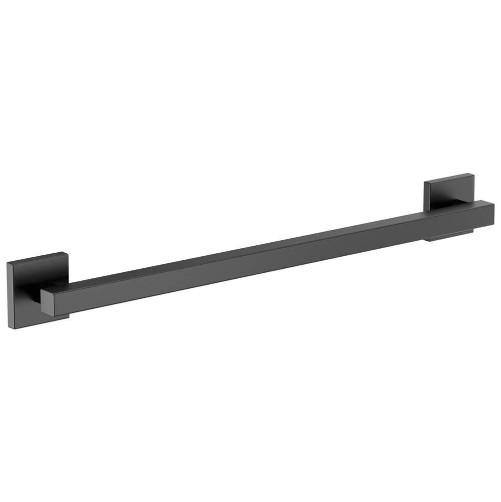 Brizo - Other 24'' Linear Square Grab Bar - Matte Black