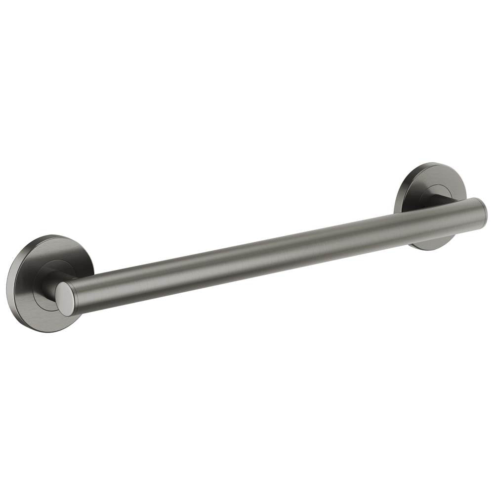 Brizo - Other 18'' Linear Round Grab Bar - Luxe Steel