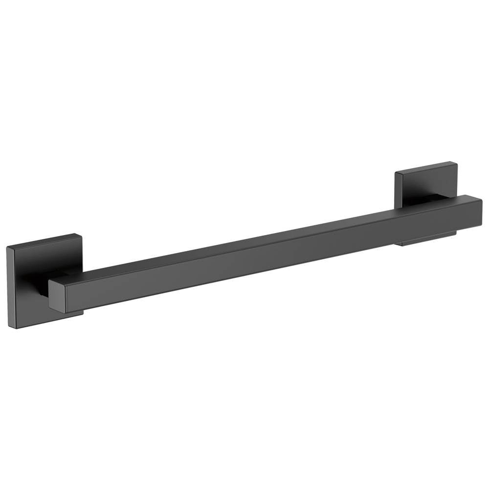 Brizo - Other 18'' Linear Square Grab Bar - Matte Black