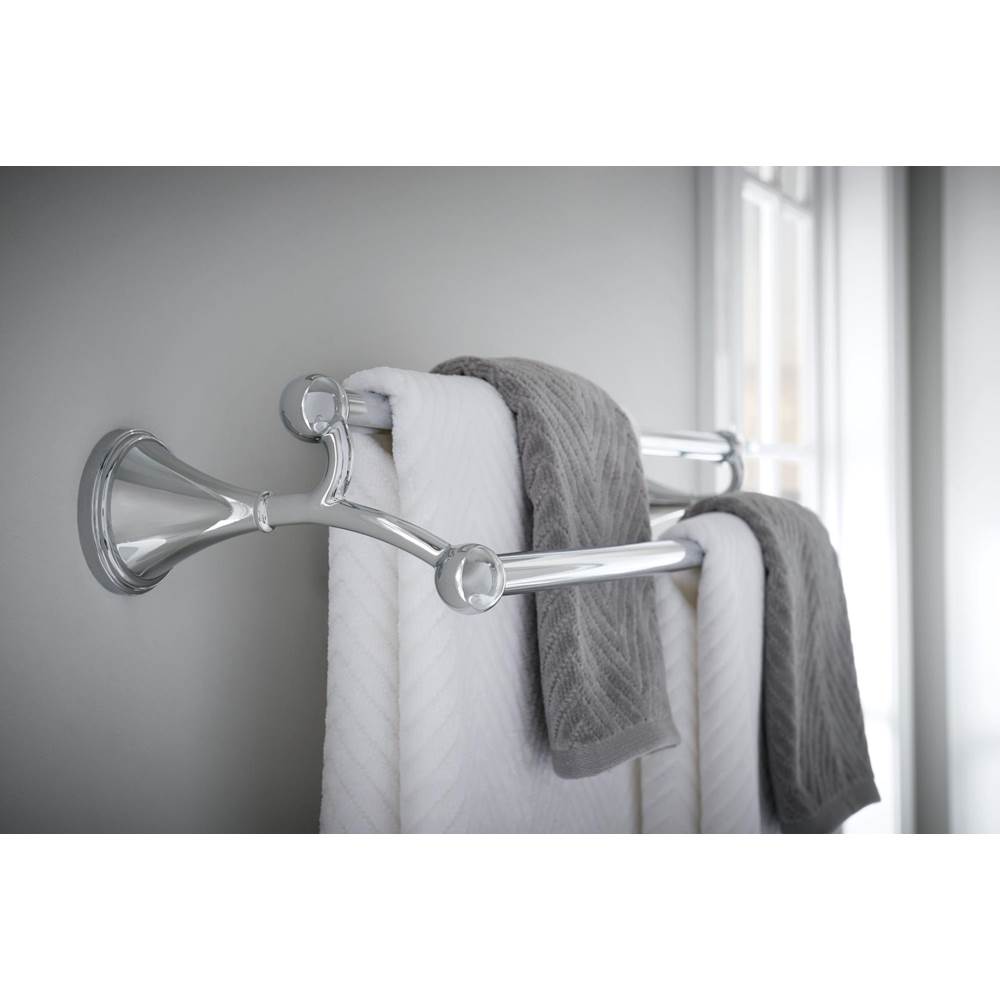 Traditional 24'' Double Towel Bar