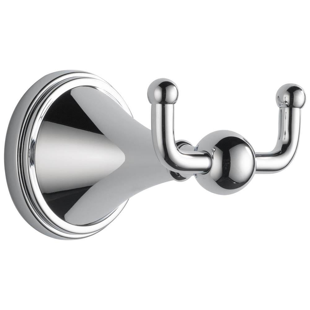 Brizo - Traditional Double Robe Hook - Chrome