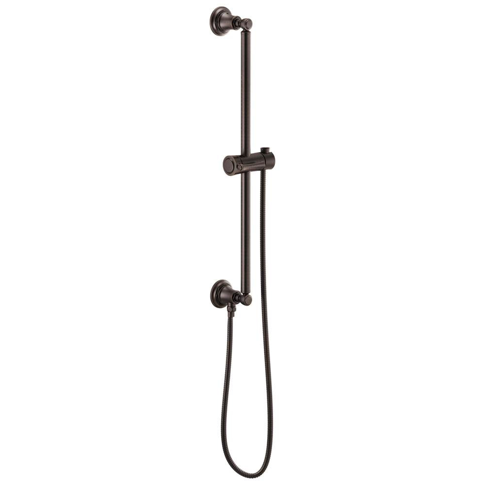 Brizo - Universal Showering Classic Round Slide Bar With Hose - Venetian Bronze
