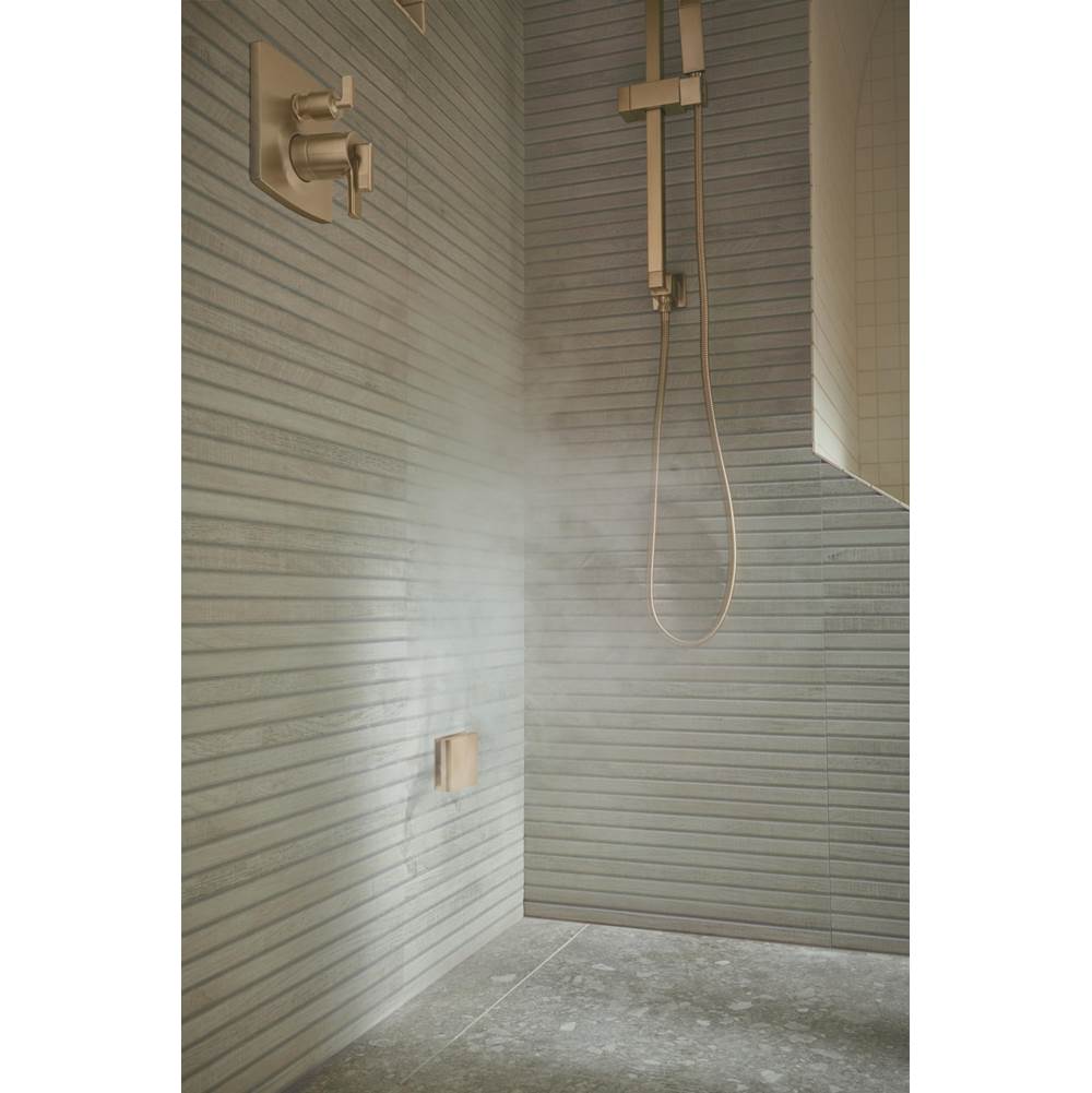 Universal Showering Linear Square Slide Bar With Hose