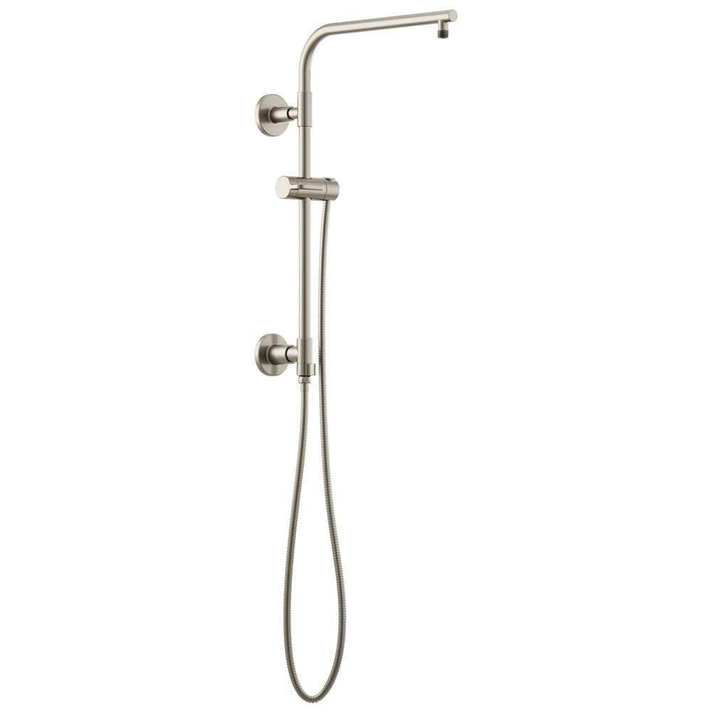 Brizo - Universal Showering 18'' Linear Round Shower Column - Luxe Nickel