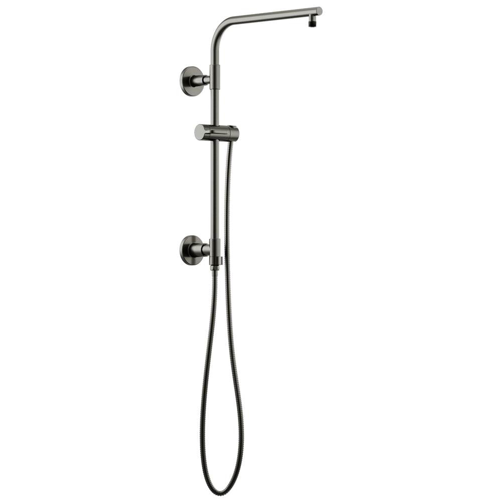 Brizo - Universal Showering 18'' Linear Round Shower Column - Luxe Steel