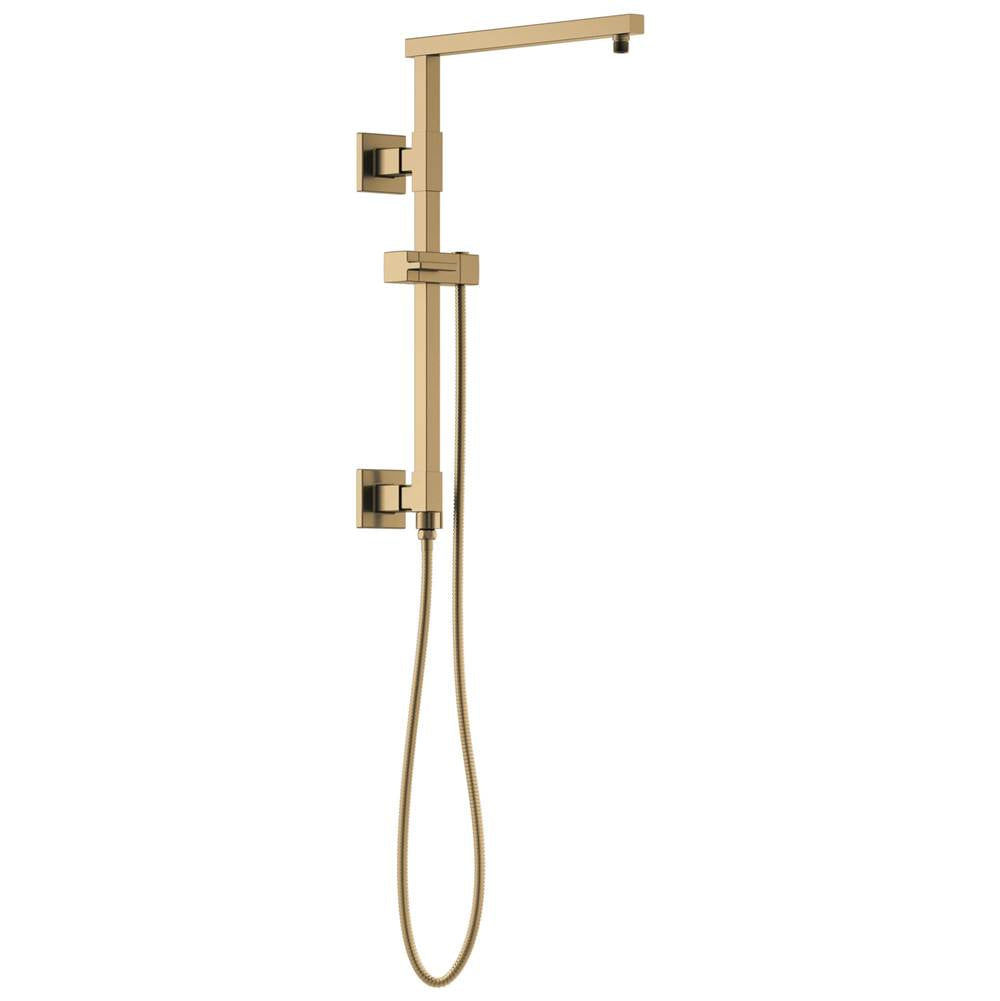 Brizo - Universal Showering 18'' Linear Square Shower Column - Luxe Gold