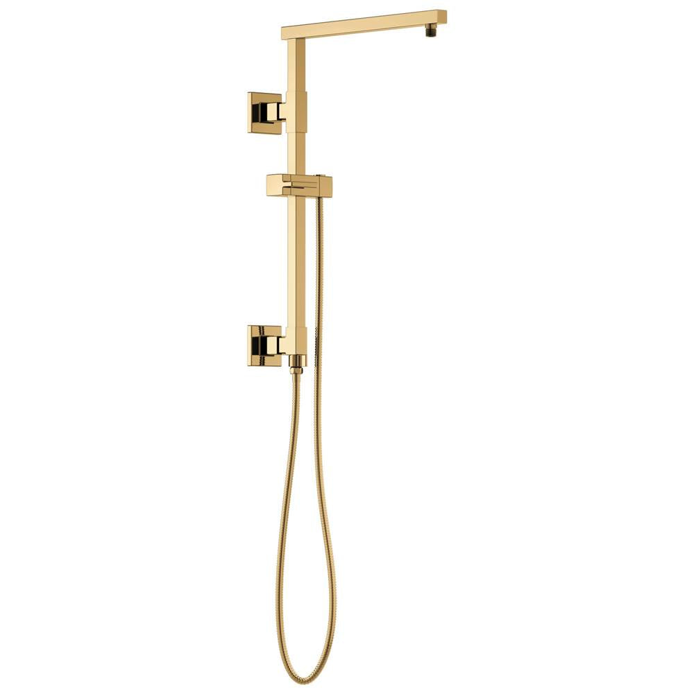 Brizo - Universal Showering 18'' Linear Square Shower Column - Polished Gold