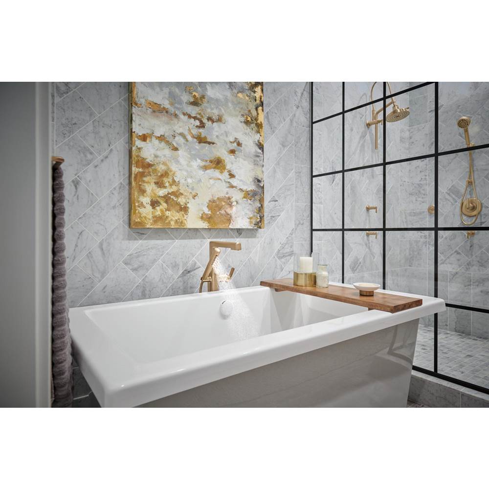 Universal Showering 10 7/16'' Classic Slide Bar Shower Arm And Flange