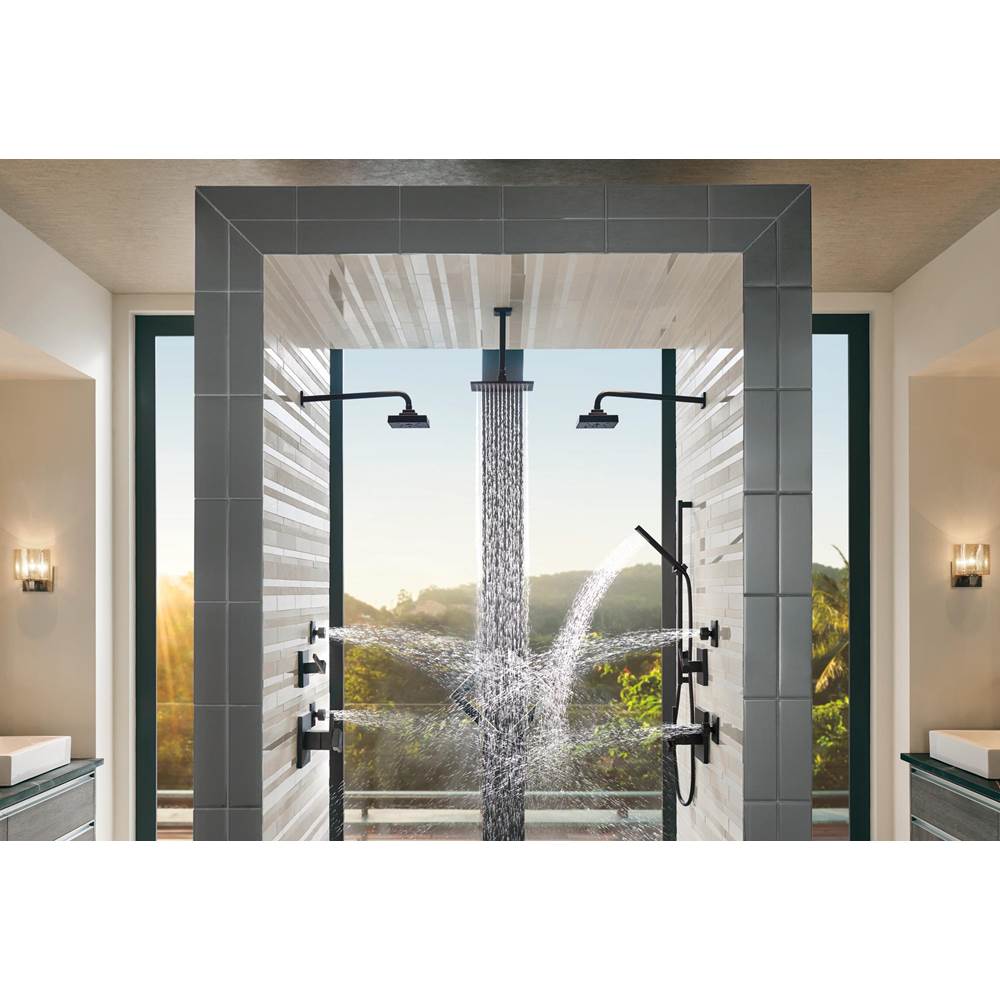Siderna Rectangular Raincan Showerhead