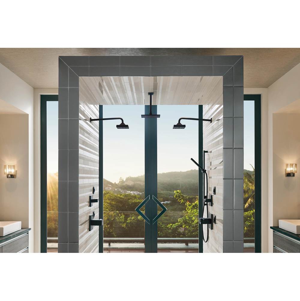 Siderna Rectangular Raincan Showerhead