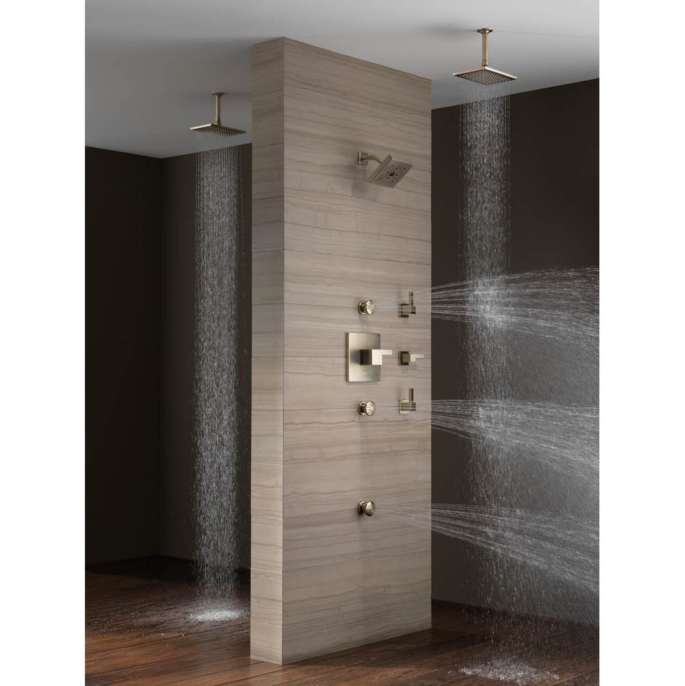 Siderna Rectangular Raincan Showerhead
