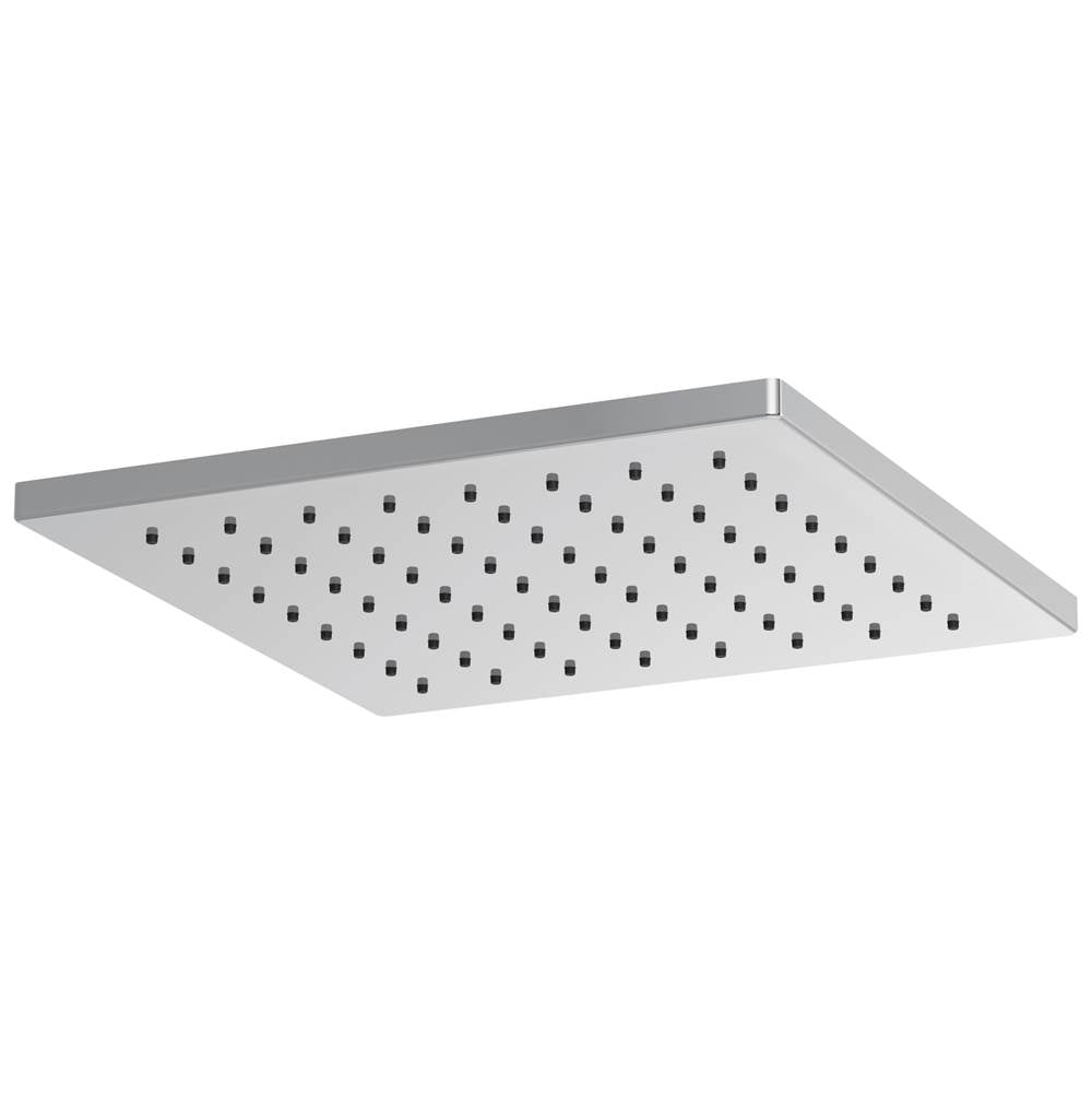 Brizo - Universal Showering 12'' Linear Square Single-Function Raincan Shower Head - 1.75 GPM - Chrome