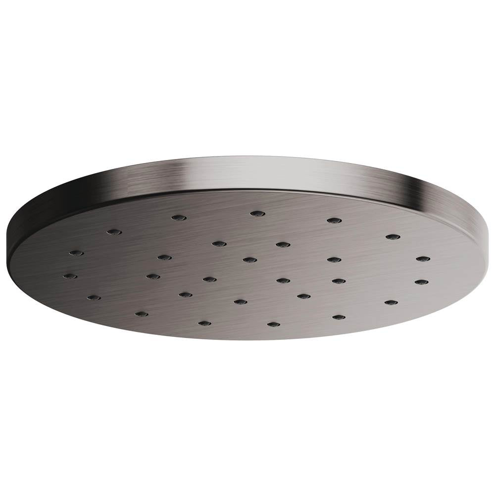 Brizo - Universal Showering 14'' Linear Round H2OKineticSingle-Function Raincan Shower Head - Luxe Steel