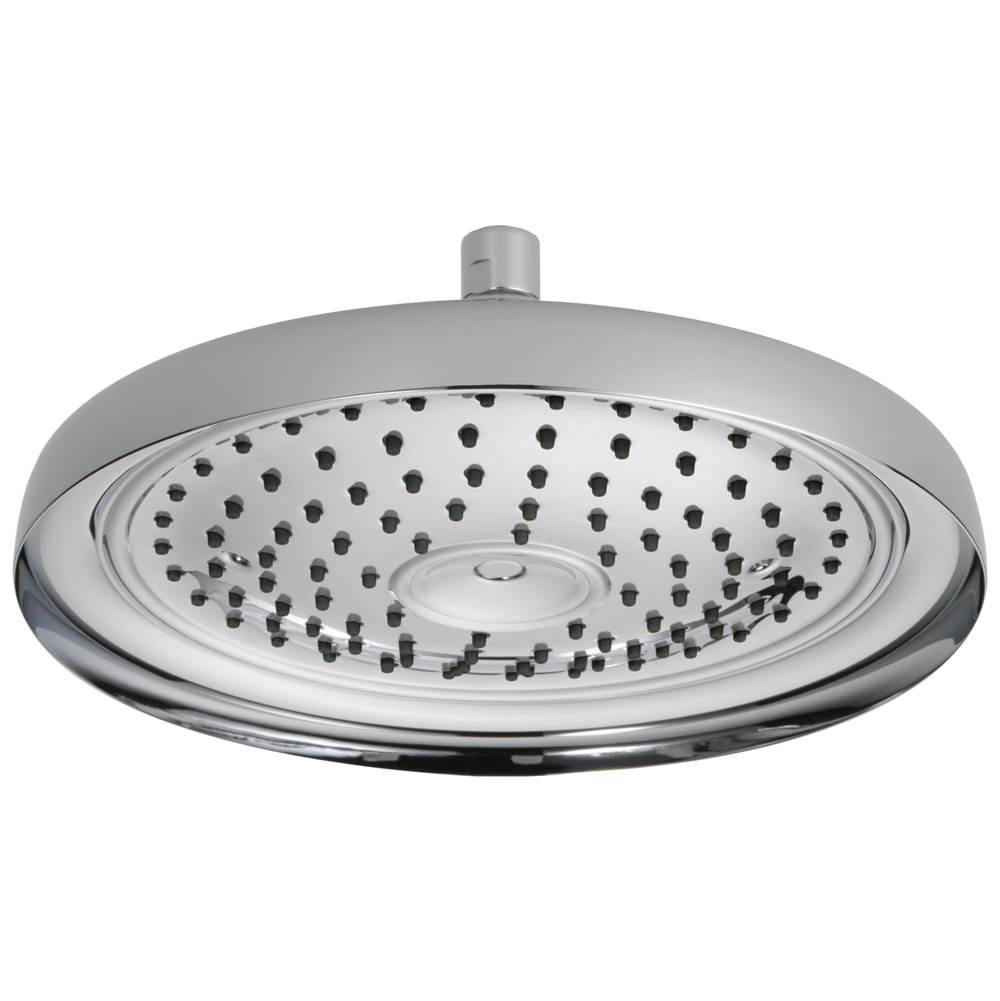 Brizo - Universal Showering 11'' Classic Round Single-Function Raincan Shower Head - 2.5 GPM - Chrome
