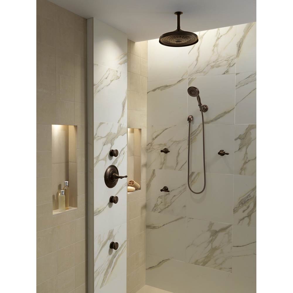 Universal Showering 11'' Classic Round Single-Function Raincan Shower Head - 1.75 GPM