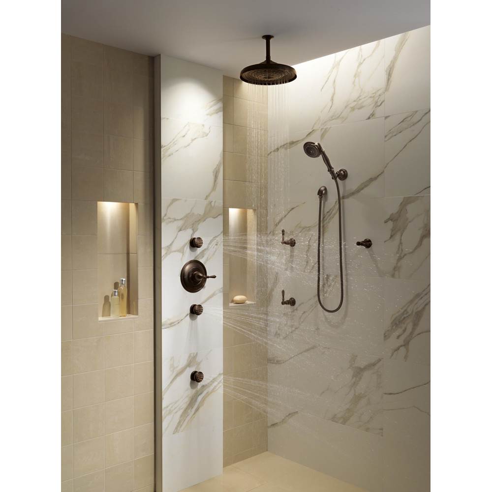 Universal Showering 11'' Classic Round Single-Function Raincan Shower Head - 1.75 GPM