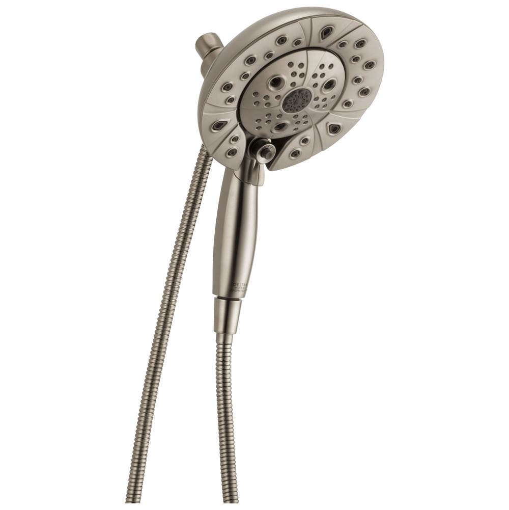 Brizo - Universal Showering Classic Round H2Okinetic Multi-Function Hydrati 2|1 Shower - Luxe Nickel