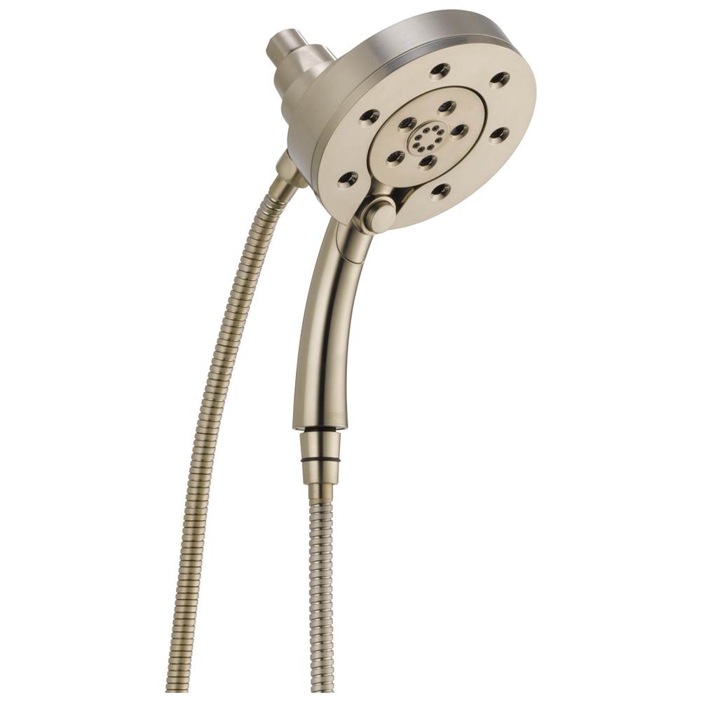 Brizo - Universal Showering Linear Round H2Okinetic<sup></sup> Multi-Function Hydrati 2|1 Shower - Brushed Nickel