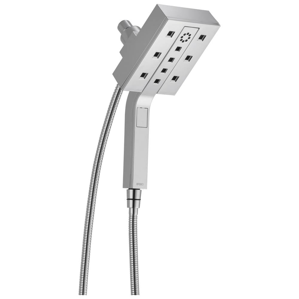 Brizo - Universal Showering Linear Square H2Okinetic<sup></sup> Multi-Function Hydrati 2|1 Shower - Chrome
