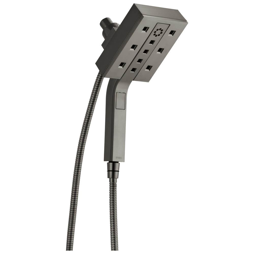 Brizo - Universal Showering Linear Square H2Okinetic<sup></sup> Multi-Function Hydrati 2|1 Shower - Luxe Steel
