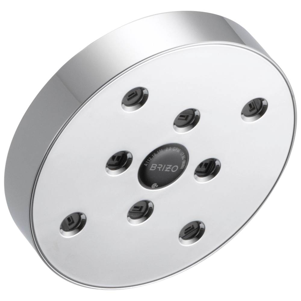 Brizo - Universal Showering 5'' Linear Round H2Okinetic<sup></sup> Single Function Wall Mount Showerhead - Chrome