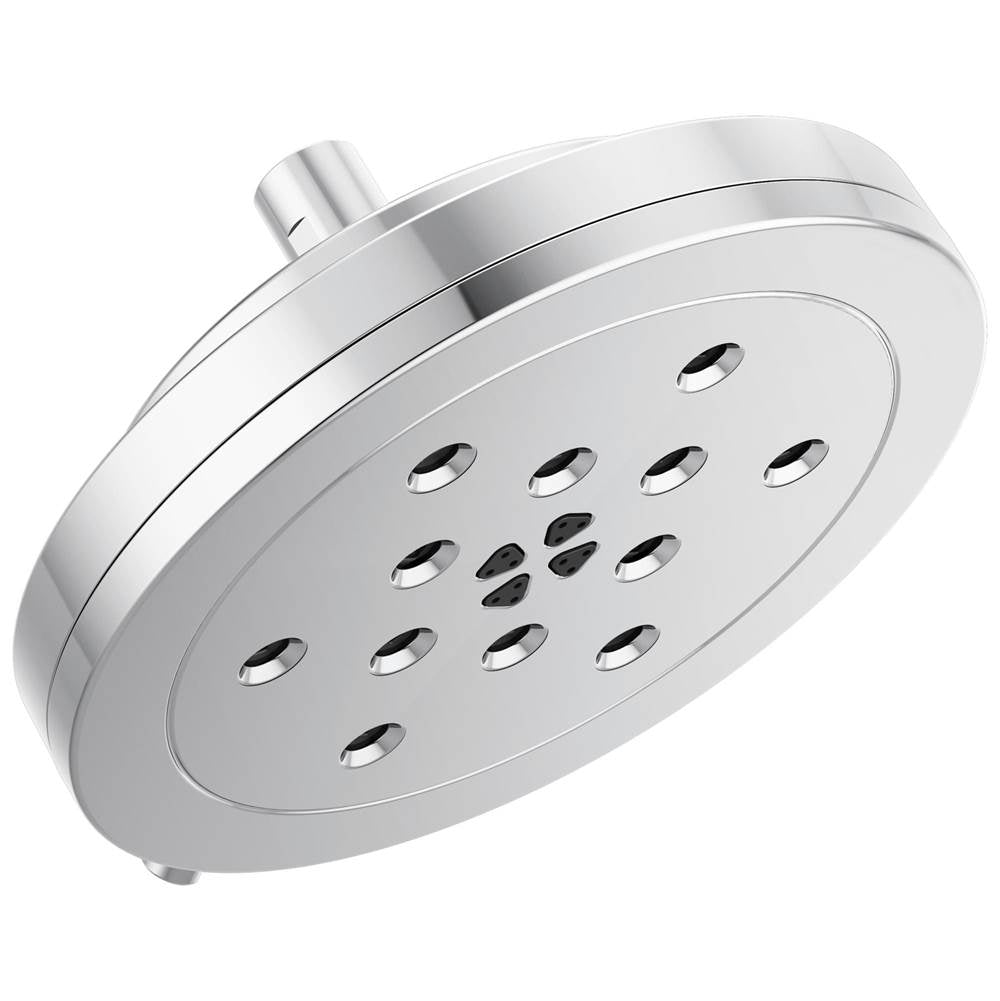 Brizo - Other 8'' H2Okinetic<sup></sup> Round Multi-Function Wall Mount Showerhead - Chrome