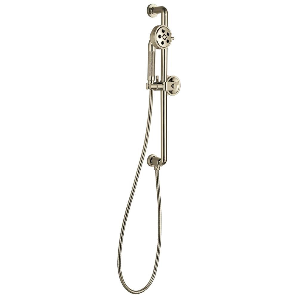 Brizo - Litze Slide Bar Handshower with H2OKinetic<sup></sup> Technology - Polished Nickel