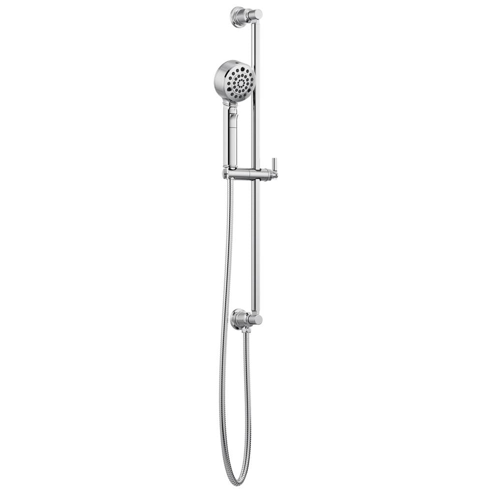 Brizo - Invari H2OKineticMulti-Function Slide Bar Handshower - Chrome