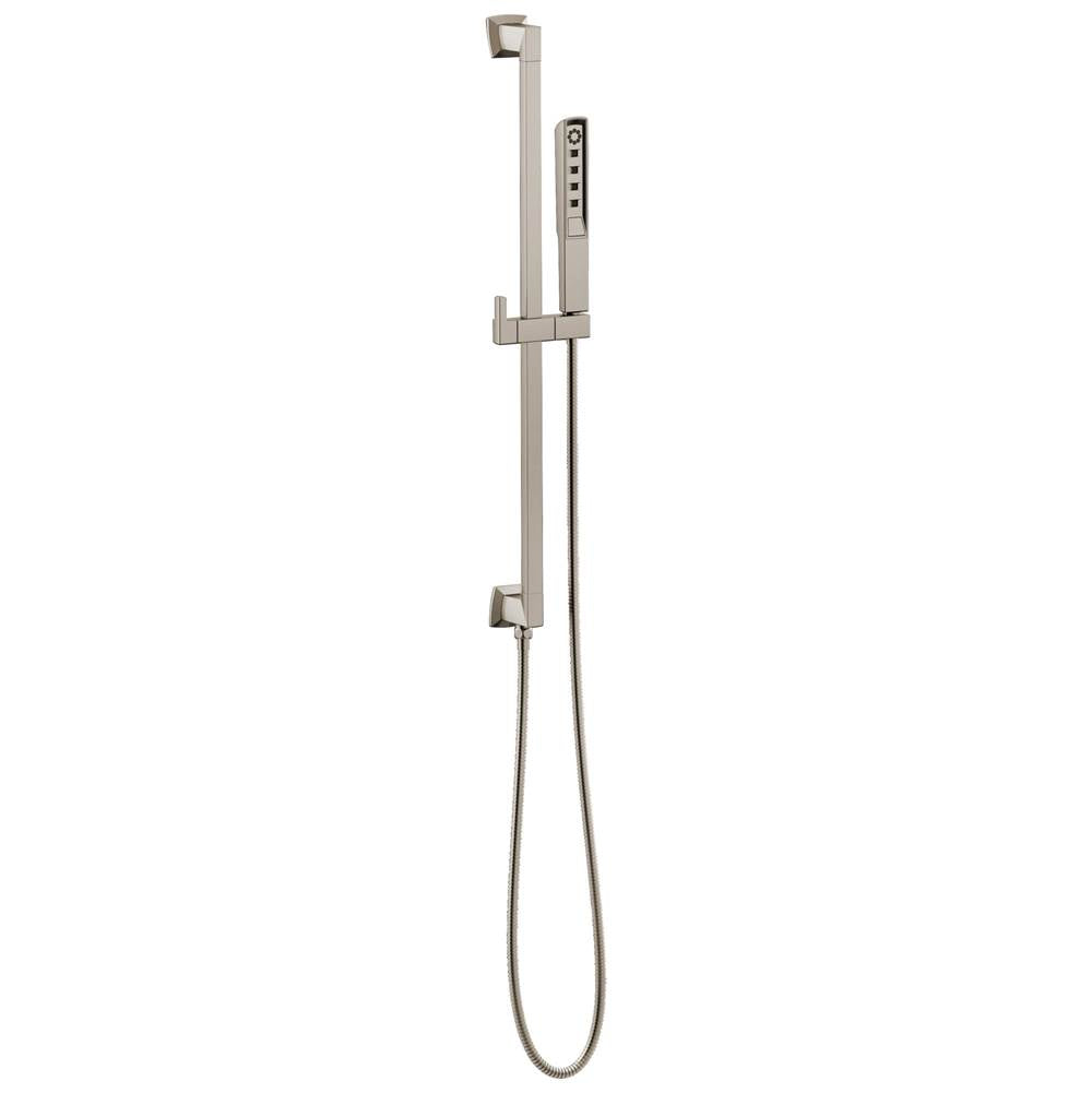 Brizo - Vettis H2OKineticMulti-Function Slide Bar Handshower - Luxe Nickel