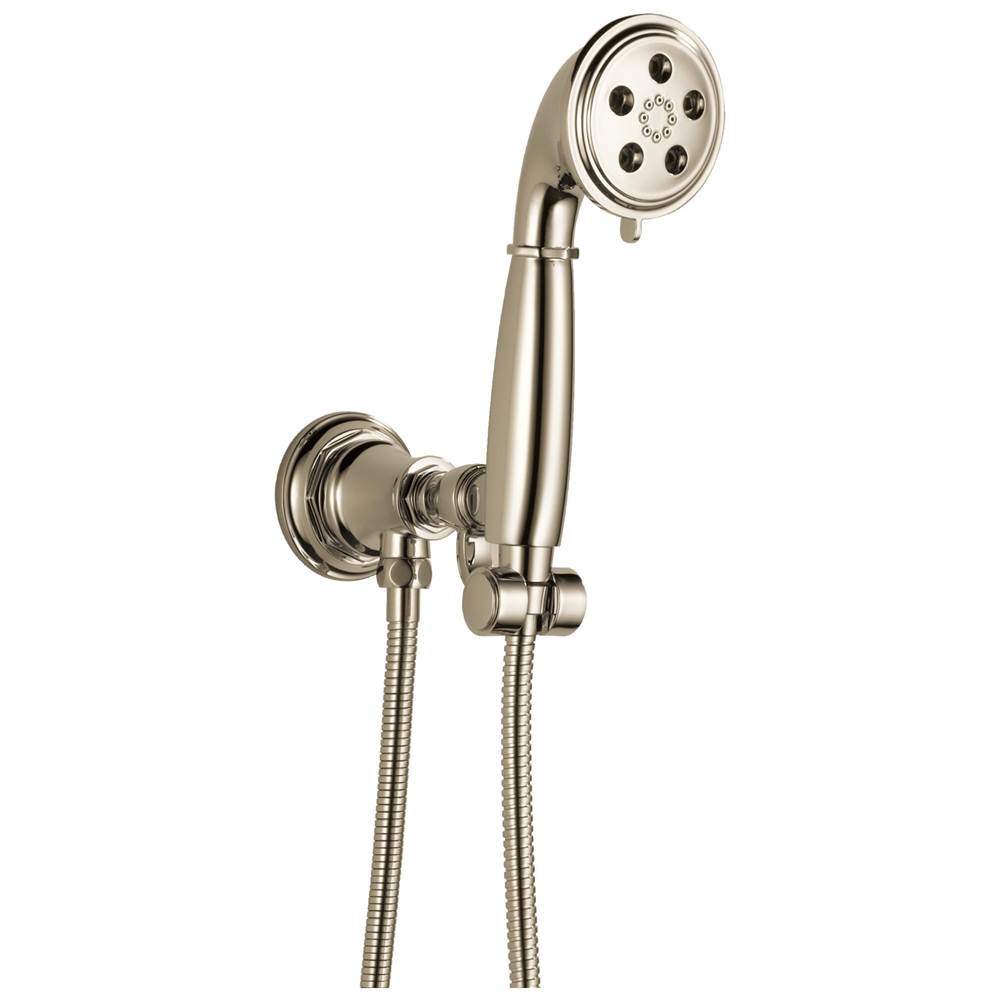 Brizo - Rook WALL MOUNT HANDSHOWER WITH H2OKineticTECHNOLOGY - Polished Nickel