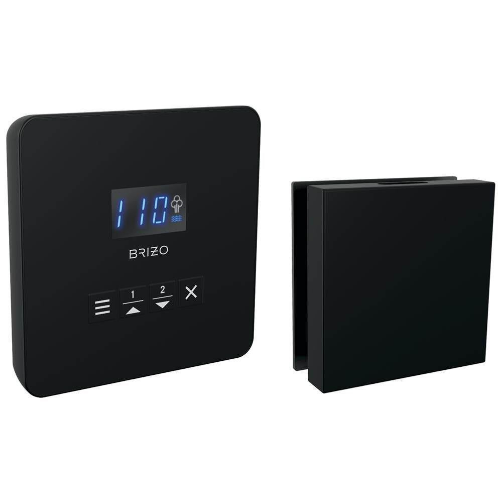 Brizo - Other Square Steam Set - Matte Black