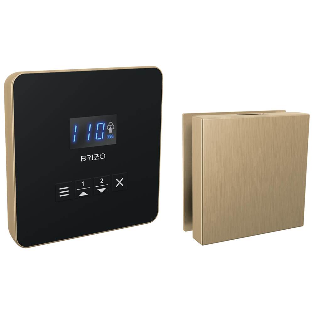 Brizo - Other Square Steam Set - Lumicoat Luxe Gold
