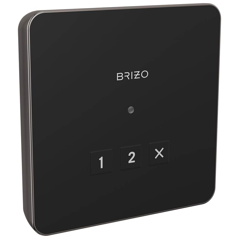 Brizo - Other Square Exterior Control - Lumicoat Black Onyx